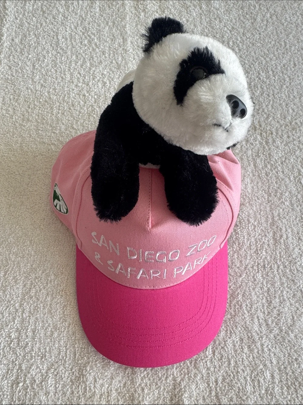 Zoologee San Diego Zoo & Safari Park Kids Pink Panda Plush Cap Hat
